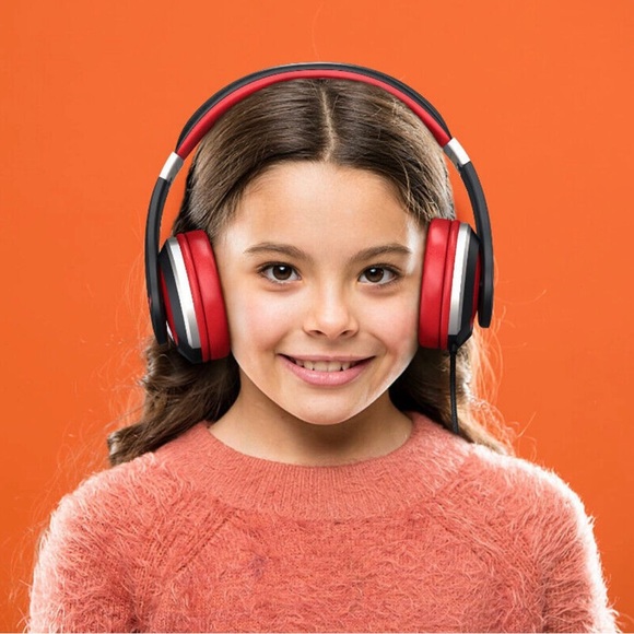 Elecder i41 Kids Headphones (RED/BLACK) - Picture 11 of 12